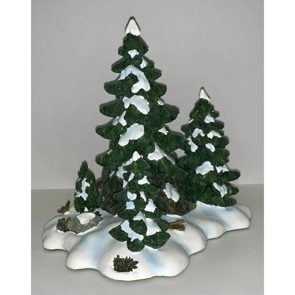 Dept 56 Wagon Wheel Pine Grove Christmas Village‎ Accessories Retired